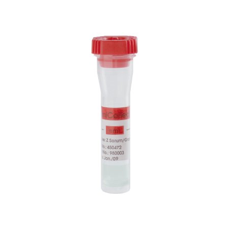 Greiner Bio-One MiniCollect® Capillary Blood Collection Tube Serum Tube Separator Gel Additive 11 X 40 mm 800 µL Gold Rubber Cross-Section Cap Polypropylene Tube