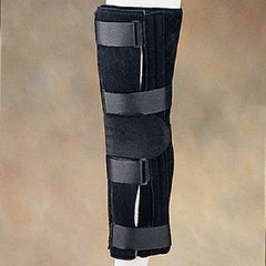 Patterson Medical Supply Knee Immobilizer Rolyan® One Size Fits Most Loop Lock Closure 16 Inch Length Left or Right Knee