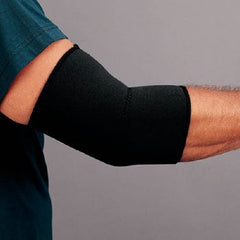 Patterson Medical Supply Compression Sleeve Medium Pull-On Elbow 10 to 11 Inch Circumference Black