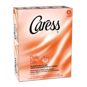 Unilever Soap Caress® Bar 4.75 oz. Individually Wrapped Peach Scent