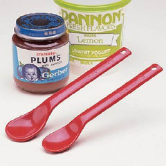Patterson Medical Supply Feeding Therapy Spoon Large Maroon Plastic