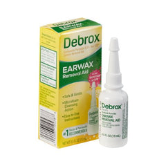 Glaxo Smith Kline Ear Wax Remover Debrox® 0.5 oz. Otic Drops 6.5% Strength Carbamide Peroxide