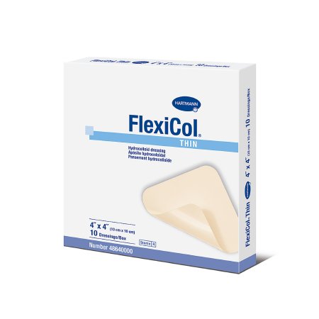 Hartmann Hydrocolloid Dressing FlexiCol® 4 X 4 Inch Square Sterile