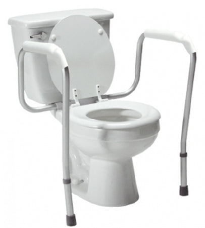 Graham-Field Toilet Safety Rail Versaframe White Aluminum