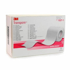 3M Medical Tape 3M™ Transpore™ Water Resistant Plastic 1 Inch X 10 Yard Transparent NonSterile