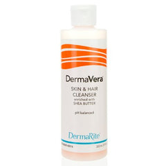 DermaRite Industries Shampoo and Body Wash DermaVera® 7.5 oz. Flip Top Bottle Scented