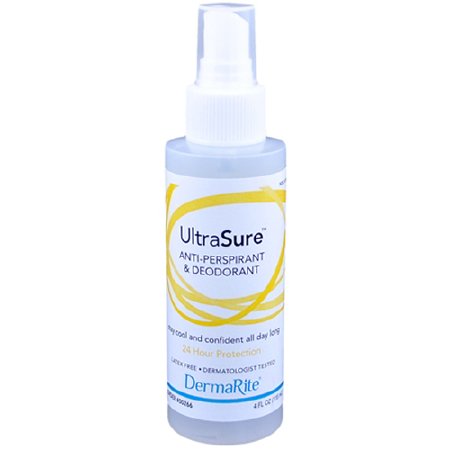 DermaRite Industries Antiperspirant / Deodorant UltraSure™ Pump Spray 4 oz. Scented