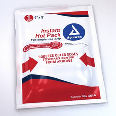 Dynarex Instant Hot Pack Dynarex General Purpose Plastic Cover Disposable