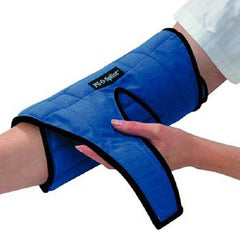 Patterson Medical Supply Elbow Splint Pil-O-Splint® Standard Hook and Loop Straps Blue