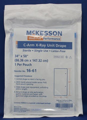 Mobile X-Ray Drape McKesson 34 X 58 Inch X-Ray or C-Arm Image Intensifiers