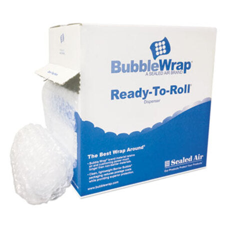 Sealed Air Bubble Wrap Cushion Bubble Roll, 1/2" Thick, 12" x 65ft