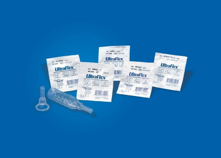 Bard Male External Catheter UltraFlex® Self-Adhesive Band Silicone Medium