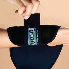 Patterson Medical Supply Wrist Brace Kuhl Modabber™ Wraparound Aluminum / Neoprene Right Hand Black One Size Fits Most