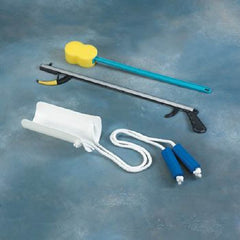 Patterson Medical Supply ADL Hip / Knee Equipment Kit SammonsPreston® Hip Kit 8 Reacher - 26 Inch Length / Dressing Stick - 24 Inch Length