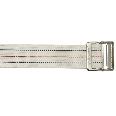 Skil-Care Gait Belt SkiL-Care™ 72 Inch Length Pinstripe Cotton