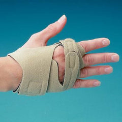 Patterson Medical Supply Hand-Based In-Line Splint Rolyan® Neoprene Right Hand Beige Small