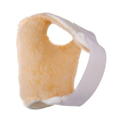 Patterson Medical Supply Palm Protector Rolyan® Foam / Sherpa Fabric Left Hand Cream / White One Size Fits Most