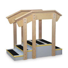Patterson Medical Supply Training Staircase Hausmann® Fundamental Two-Sided 52 L X 30 W X 12 H Inch