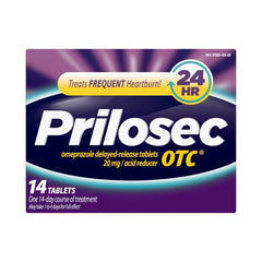 Procter & Gamble Antacid Prilosec OTC® 20 mg Strength Tablet 14 per Box