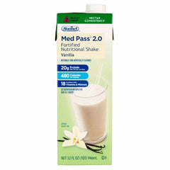 Hormel Food Sales Oral Supplement Med Pass® 2.0 Vanilla Flavor Ready to Use 32 oz. Carton