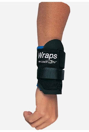 DJO Wrist Support DonJoy® Neoprene / Foam / Nylon Left or Right Wrist Black Medium