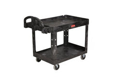 RJ Schinner Co Utility Cart Rubbermaid® Structural Foam 26 X 33.25 X 45.25 Inch Black 24-1/2 X 36-1/2 Inch