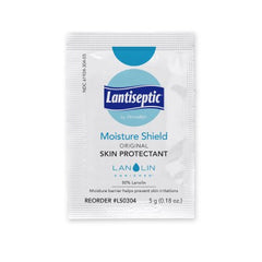 DermaRite Industries Skin Protectant Lantiseptic® Moisture Shield 5 Gram Individual Packet Lanolin Scent Ointment