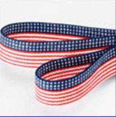 Skil-Care Gait Belt 60 Inch Length Stars and Stripes Design Cotton