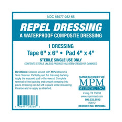 MPM Medical Composite Dressing Repel™ 6 X 6 Inch Sterile