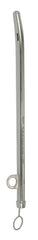 Miltex Urethral Catheter Integra® Miltex Straight Tip Stainless Steel 16 Fr. 5-3/4 Inch