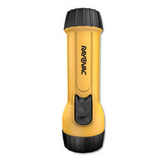 Rayovac® Industrial Tough Flashlight, 2 D Batteries (Sold Separately), Yellow/Black