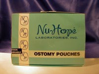 Nu-Hope Laboratories Post-Op Ostomy Pouch Nu-Flex™ Nu-Comfort™ Two-Piece System 11 Inch Length 7/8 Inch Stoma Drainable Convex