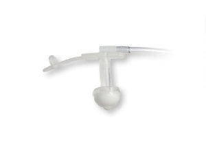Bard Peripheral Vascular Button Decompression Tube Bard® 18 Fr. 1.2 cm Tubing Silicone NonSterile