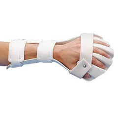 Patterson Medical Supply Anti-Spasticity Ball Splint Rolyan® Standard Version Preformed / Volar Side Thermoplastic Right Hand White Medium