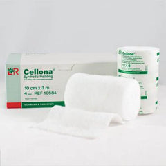 Patterson Medical Supply Synthetic Padding Cellona® 10.2 cm X 3.7 M, Elastic, Self Adhesive