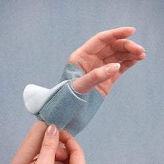 Patterson Medical Supply Thumb Support 3pp™ ThumSling™ Small / Medium Hook and Loop Strap Closure Finger Black