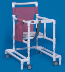 IPU Walker with Wheels Adjustable Height Ultimate PVC Frame 300 lbs. Weight Capacity 29 to 35 Inch Height