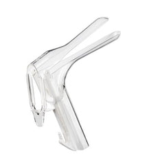 Welch Allyn Vaginal Speculum KleenSpec® 590 Series Premium Pederson NonSterile Office Grade Acrylic Small Double Blade Duckbill Disposable Corded/Cordless Light Source Compatible - M-584269-2123 - Case of 96