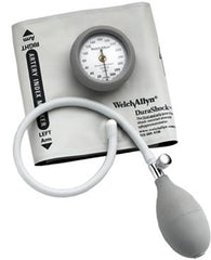 Welch Allyn Aneroid Sphygmomanometer with Cuff DuraShock® 2-Tube Pocket Size Hand Held Adult Size 13 Cuff