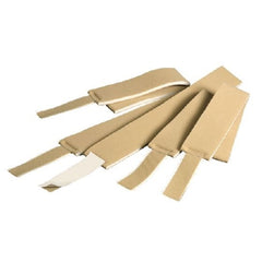 Patterson Medical Supply Padded Self-Adhesive Hook and Loop Strap 2 X 10 Inch Padded Strap, 1 X 4 Inch Hook Beige