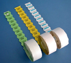 Propper Manufacturing Blank Label Printer Label Red 3/4 X 1-1/4 Inch - M-58509-2077 - Roll of 1