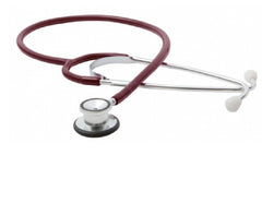 American Diagnostic Corp Pediatric Stethoscope Proscope™ 675 Burgundy 1-Tube 21 Inch Tube Double-Sided Chestpiece