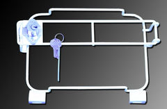 Medegen Medical Products LLC Sharps Collector Bracket Locking Wall Bracket Metal