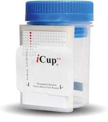 Abbott Rapid Dx North America LLC Drugs of Abuse Test iCup® A.D. 6-Drug Panel with Adulterants AMP, COC, mAMP/MET, OPI, PCP, THC (OX, pH, SG) Urine Sample 25 Tests