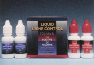 Kenlor Ind Semi-Quantitative Control Urine Dipstick Positive Level / Negative Level 3 X 10 mL