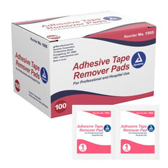 Dynarex Adhesive Remover Pad 100 per Pack