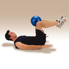 Patterson Medical Supply Inflatable Exercise Ball FitBALL® Dark Blue Mini