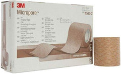 3M Medical Tape 3M™ Micropore™ Skin Friendly Paper 2 Inch X 10 Yard Tan NonSterile