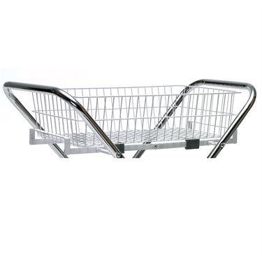 6" Wire Basket for FlexyCart 6" Wire Basket • 14"W x 24.5"L x 6"H ,1 Each - Axiom Medical Supplies