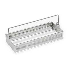 60-Slide Stainless Steel Tray and Handle 60-Slide Tray and Handle ,1 Each - Axiom Medical Supplies